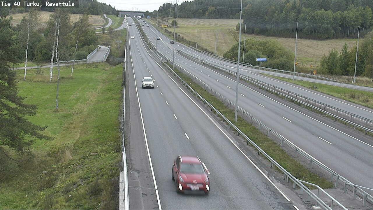 Weather Camera Image Road 40 Kaarina, Ravattula, Kaarina, Varsinais-Suomi