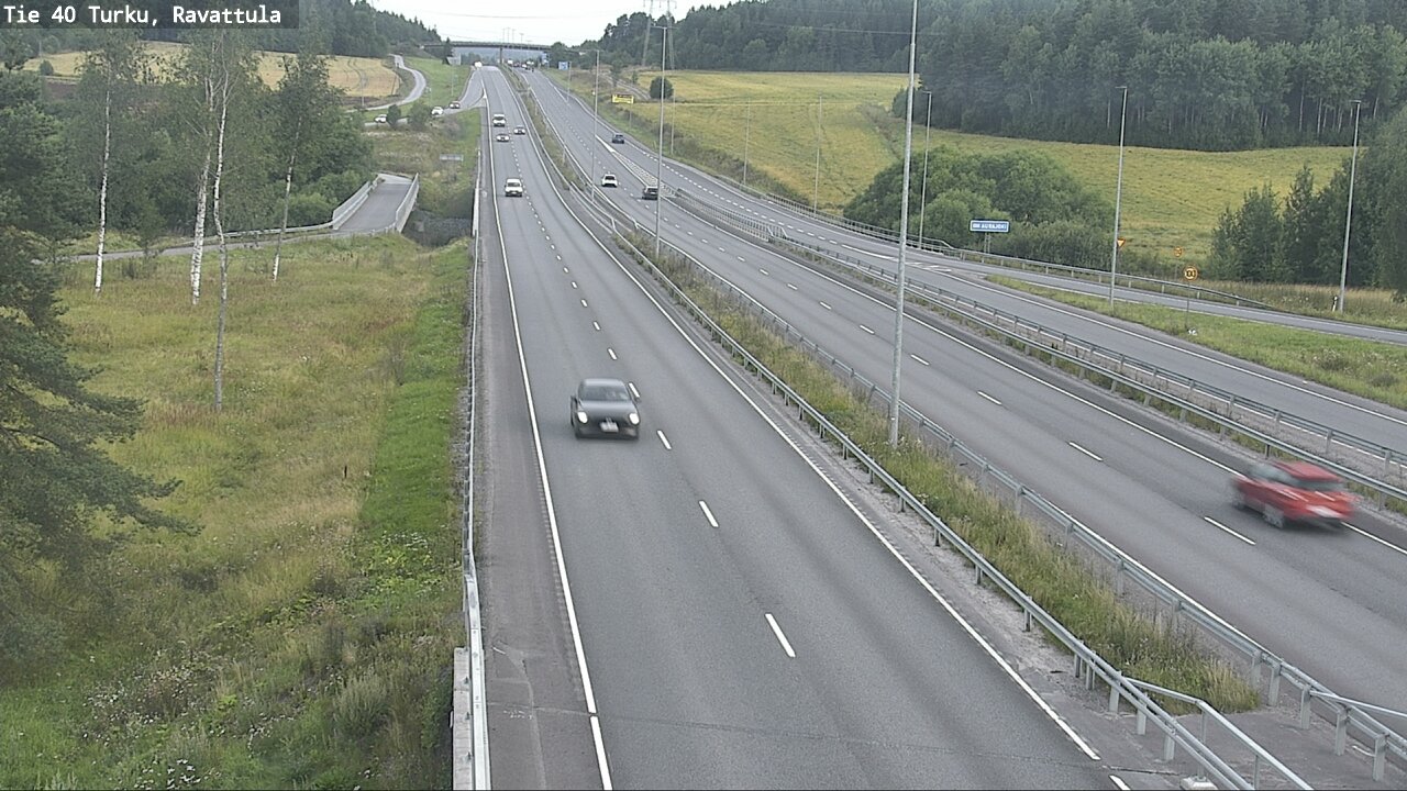 Weather Camera Image Road 40 Kaarina, Ravattula, Kaarina, Varsinais-Suomi