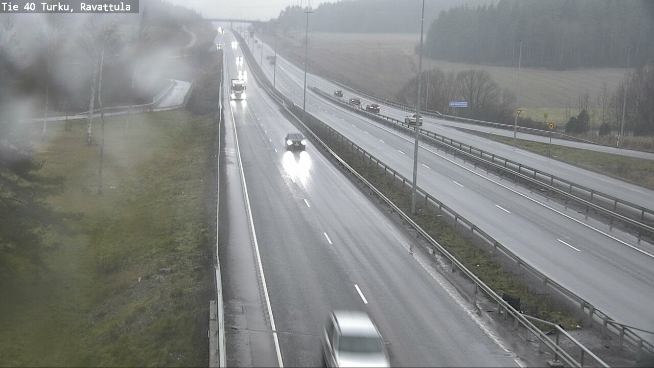 Weather Camera Image Väg 40 S:t Karins, Ravattula, Kaarina, Varsinais-Suomi