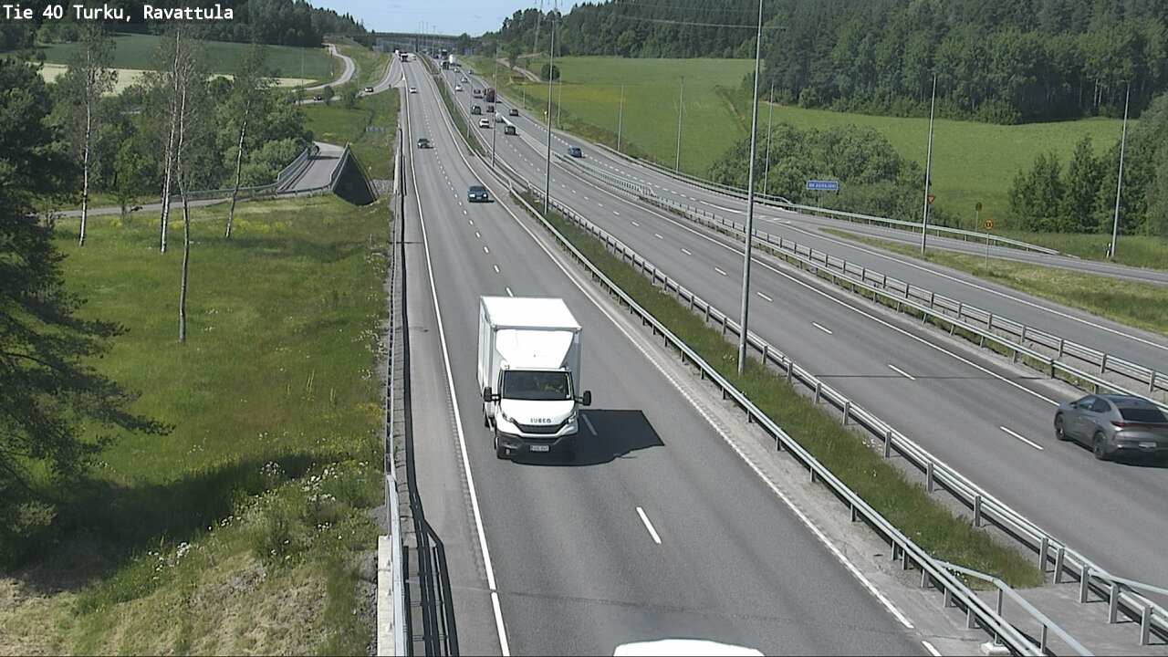 Weather Camera Image Road 40 Kaarina, Ravattula, Kaarina, Varsinais-Suomi