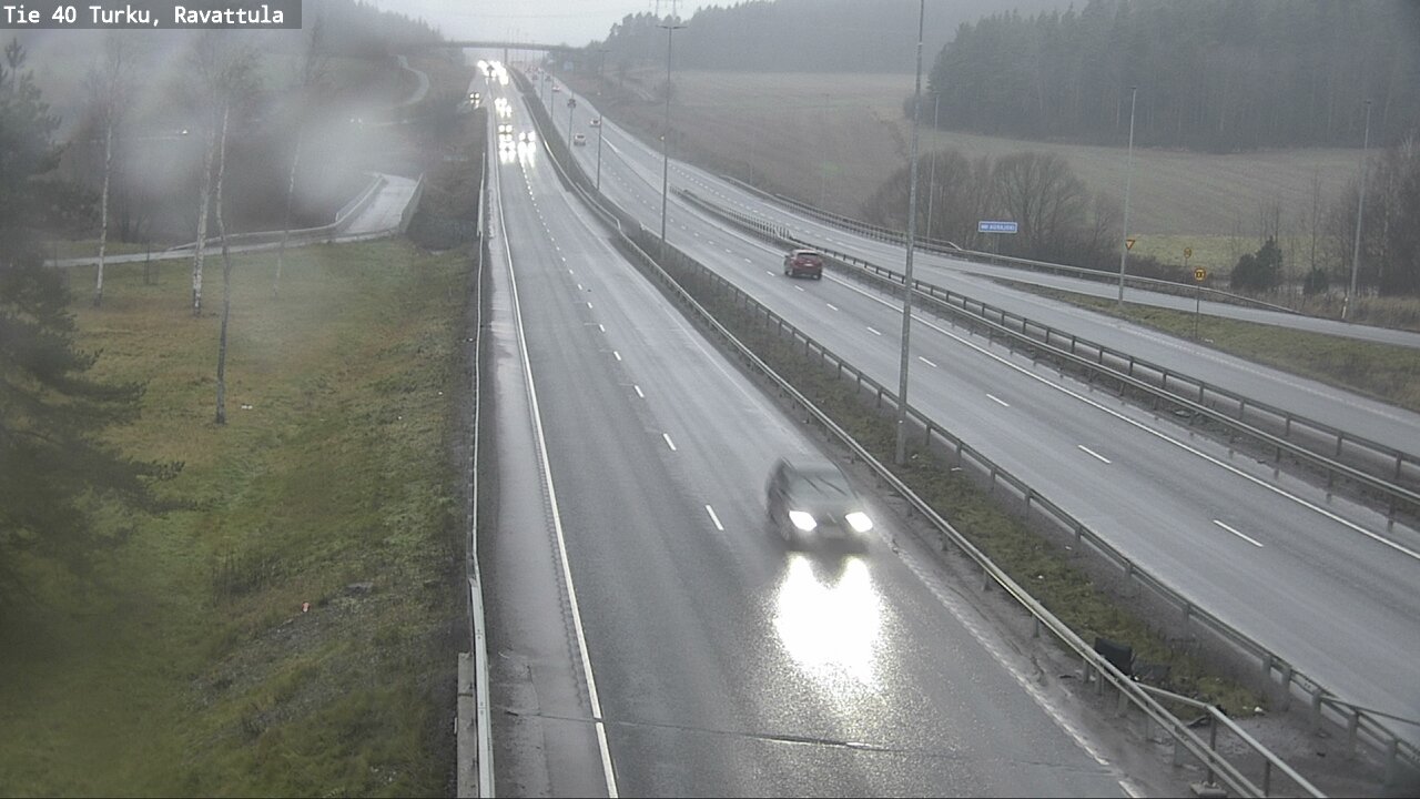 Weather Camera Image Väg 40 S:t Karins, Ravattula, Kaarina, Varsinais-Suomi