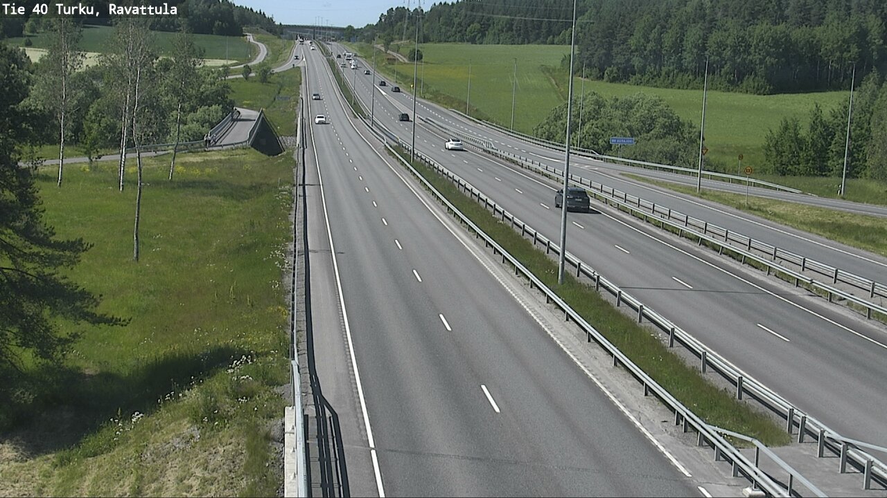 Weather Camera Image Road 40 Kaarina, Ravattula, Kaarina, Varsinais-Suomi