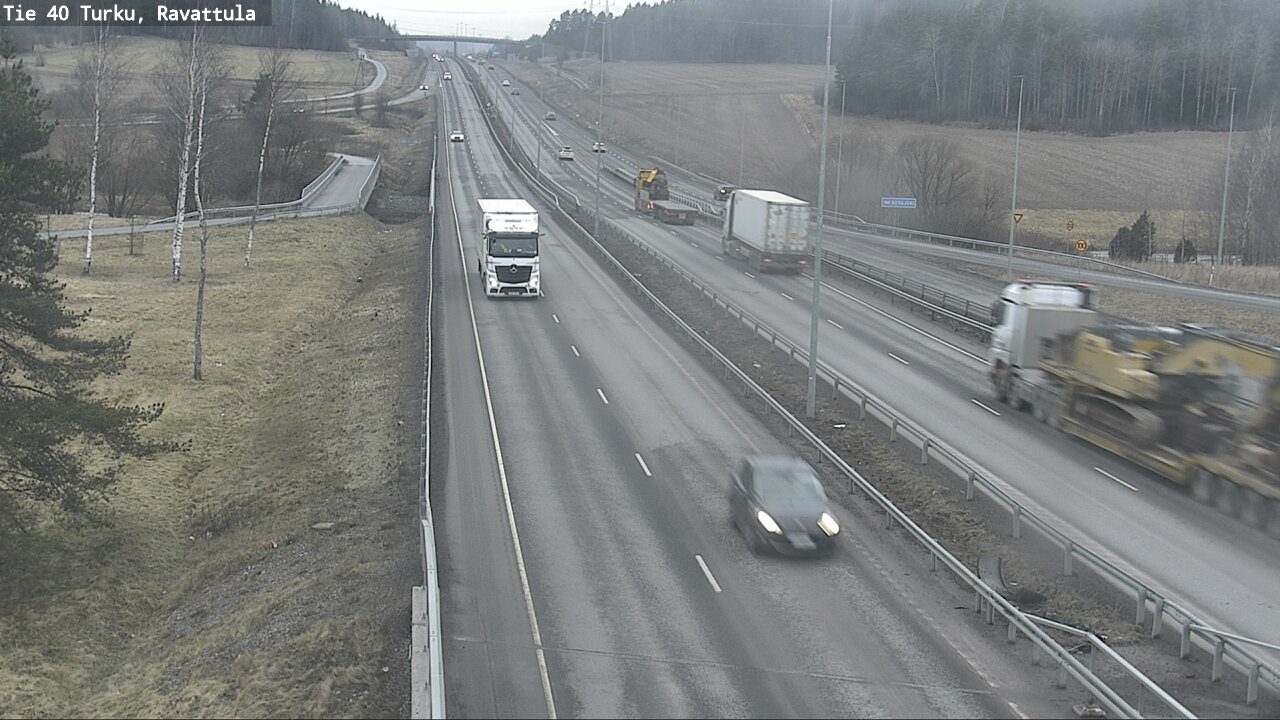 Weather Camera Image Road 40 Kaarina, Ravattula, Kaarina, Varsinais-Suomi