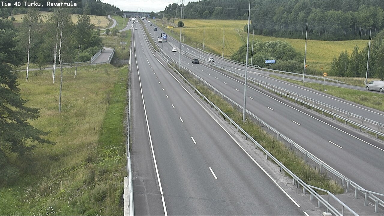Weather Camera Image Road 40 Kaarina, Ravattula, Kaarina, Varsinais-Suomi