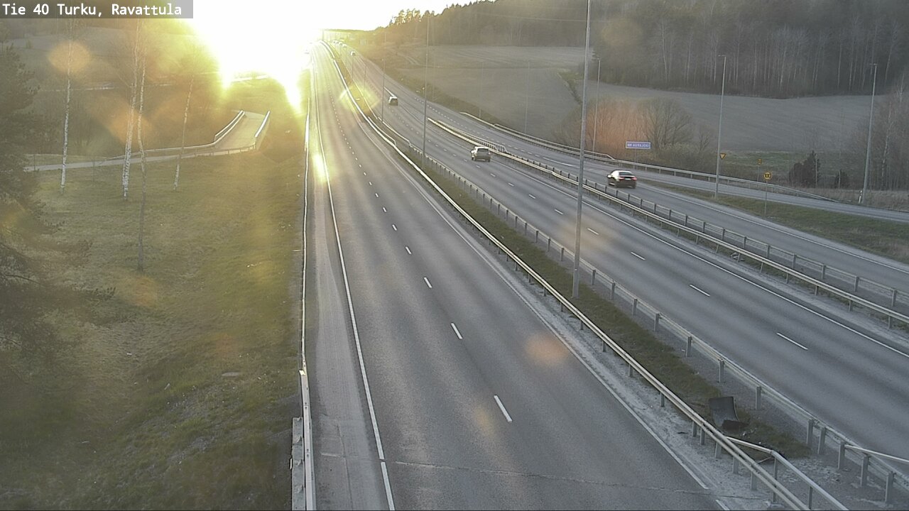 Weather Camera Image Road 40 Kaarina, Ravattula, Kaarina, Varsinais-Suomi