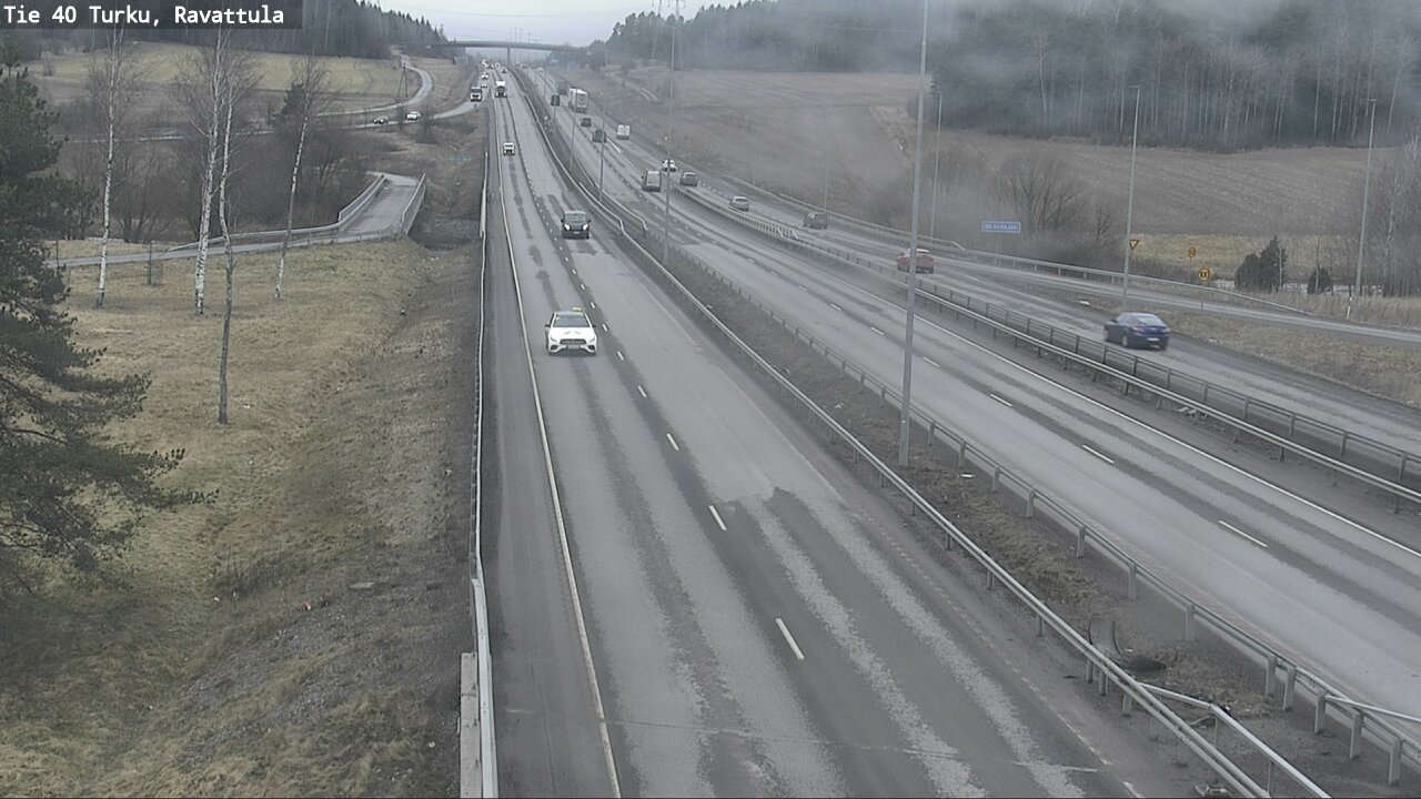 Weather Camera Image Väg 40 S:t Karins, Ravattula, Kaarina, Varsinais-Suomi