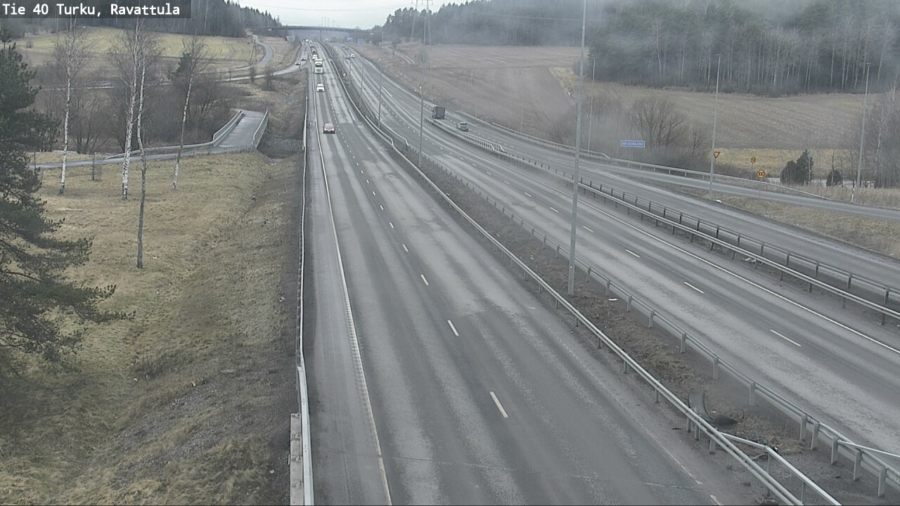 Weather Camera Image Väg 40 S:t Karins, Ravattula, Kaarina, Varsinais-Suomi