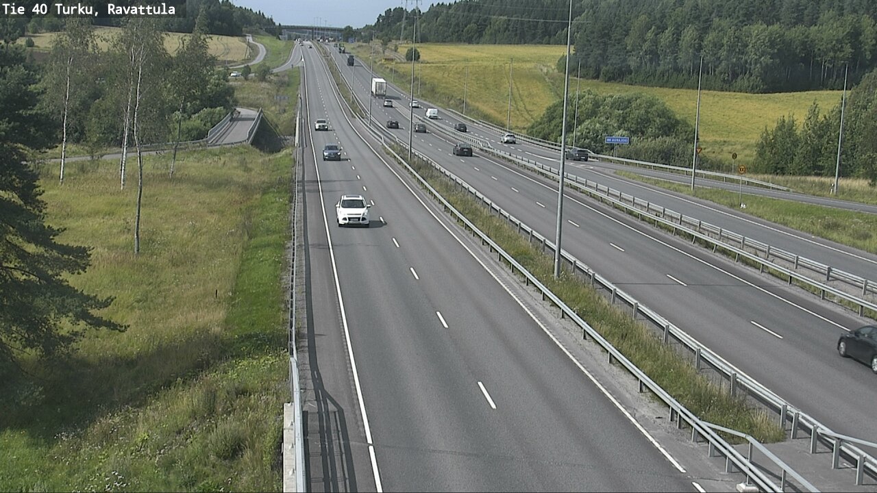 Weather Camera Image Väg 40 S:t Karins, Ravattula, Kaarina, Varsinais-Suomi