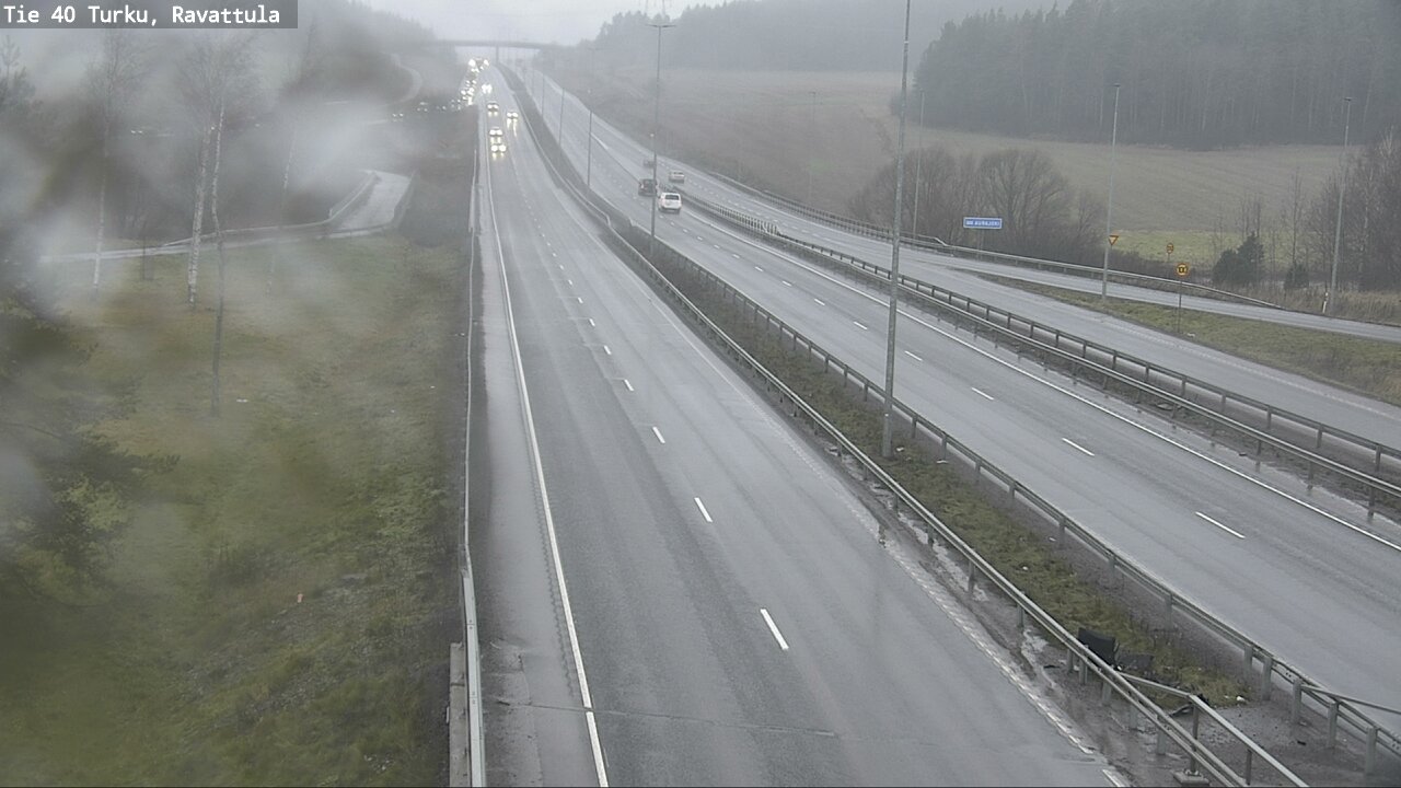 Weather Camera Image Väg 40 S:t Karins, Ravattula, Kaarina, Varsinais-Suomi