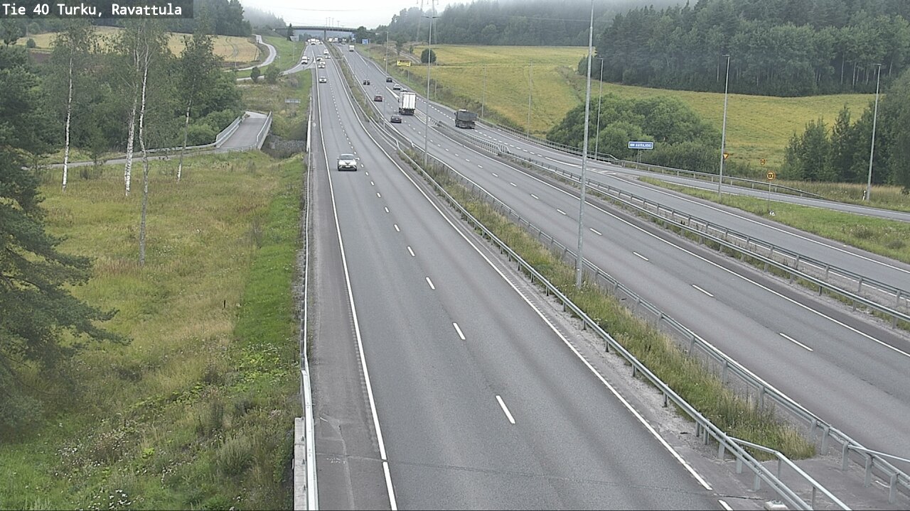Weather Camera Image Road 40 Kaarina, Ravattula, Kaarina, Varsinais-Suomi