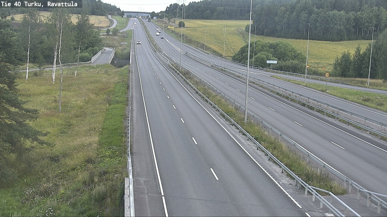 Weather Camera Image Road 40 Kaarina, Ravattula, Kaarina, Varsinais-Suomi