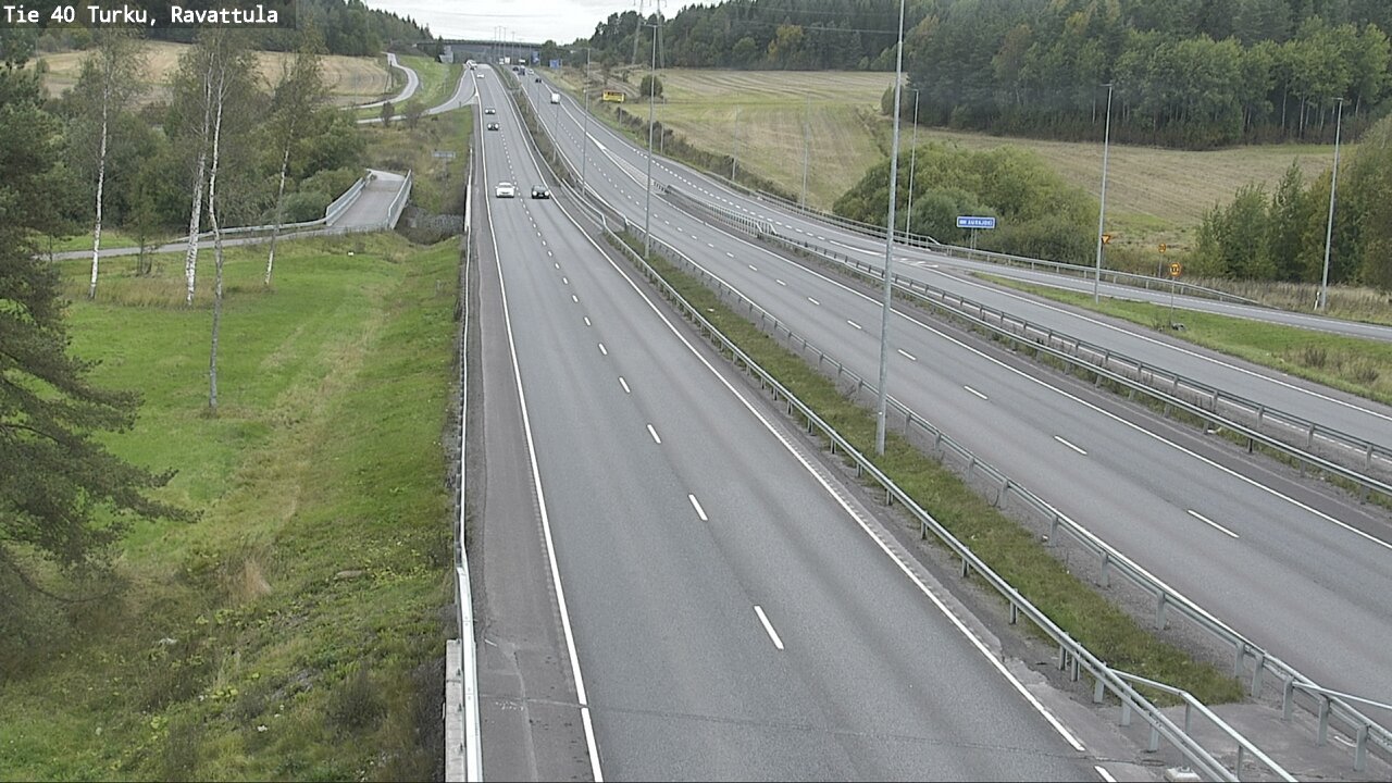 Weather Camera Image Road 40 Kaarina, Ravattula, Kaarina, Varsinais-Suomi