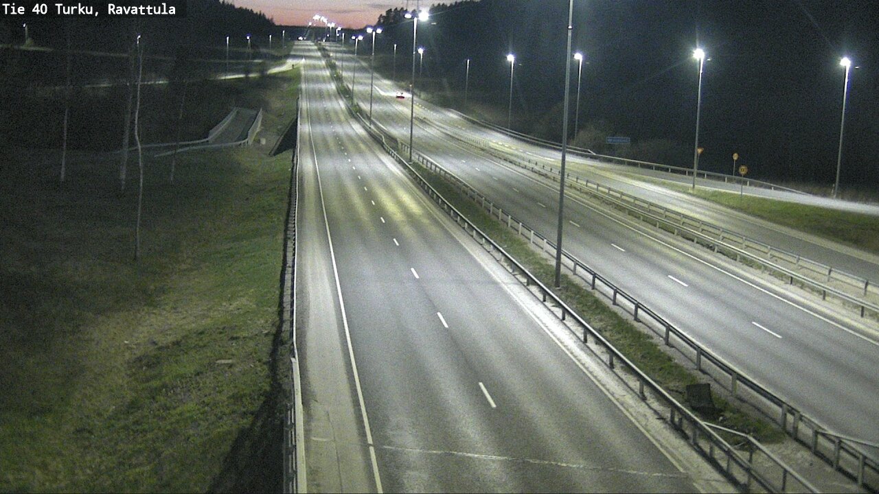 Weather Camera Image Road 40 Kaarina, Ravattula, Kaarina, Varsinais-Suomi