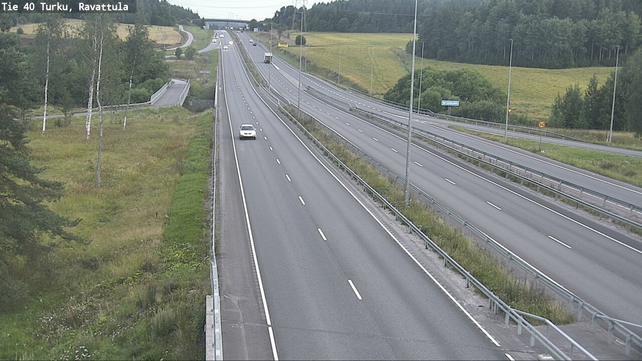 Weather Camera Image Road 40 Kaarina, Ravattula, Kaarina, Varsinais-Suomi