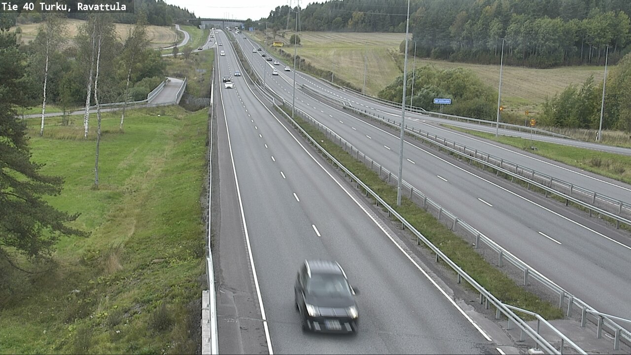 Weather Camera Image Road 40 Kaarina, Ravattula, Kaarina, Varsinais-Suomi