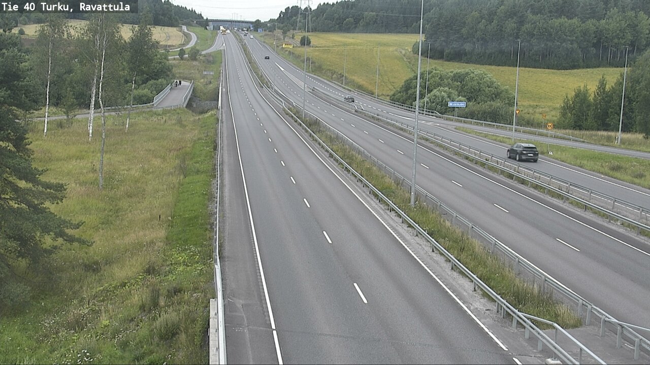 Weather Camera Image Road 40 Kaarina, Ravattula, Kaarina, Varsinais-Suomi