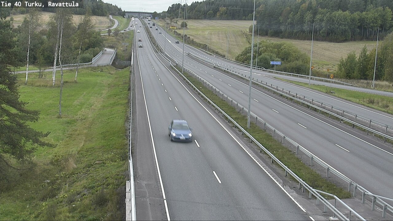 Weather Camera Image Road 40 Kaarina, Ravattula, Kaarina, Varsinais-Suomi