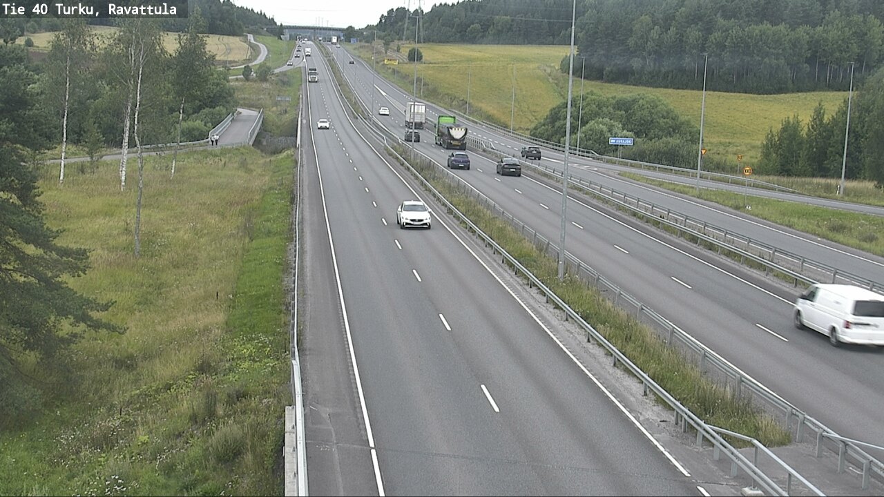Weather Camera Image Road 40 Kaarina, Ravattula, Kaarina, Varsinais-Suomi