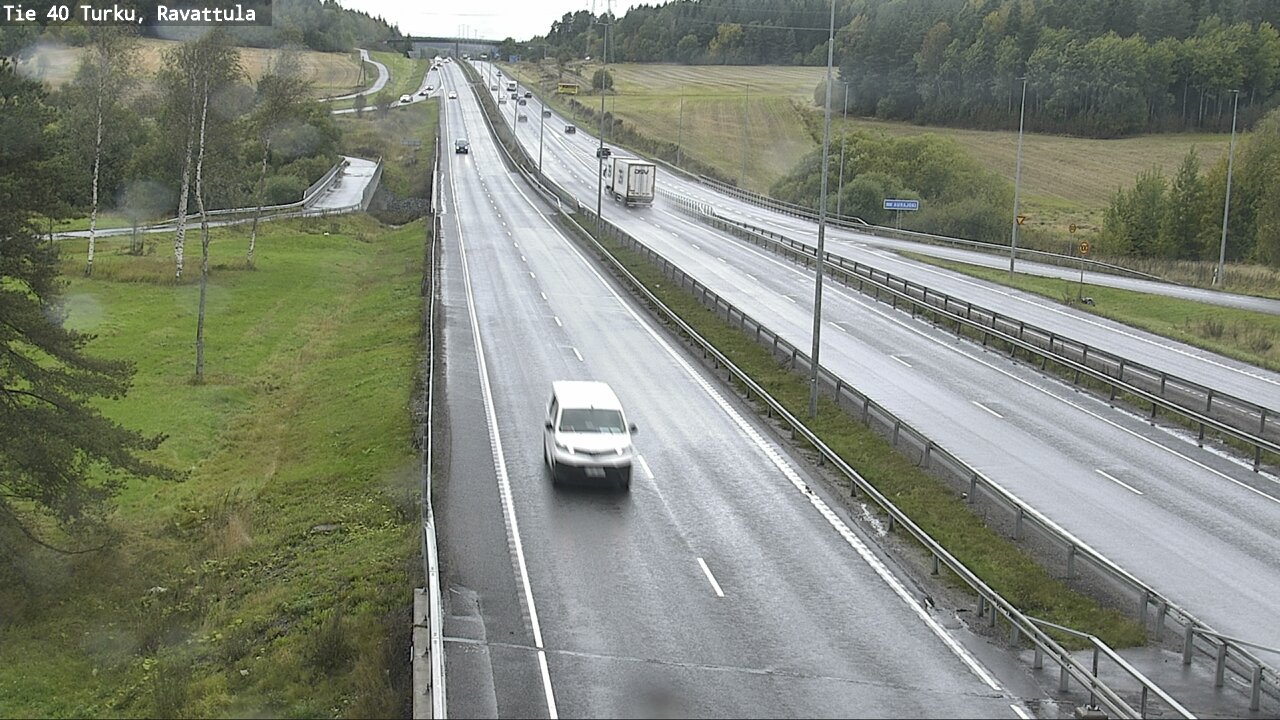 Weather Camera Image Road 40 Kaarina, Ravattula, Kaarina, Varsinais-Suomi