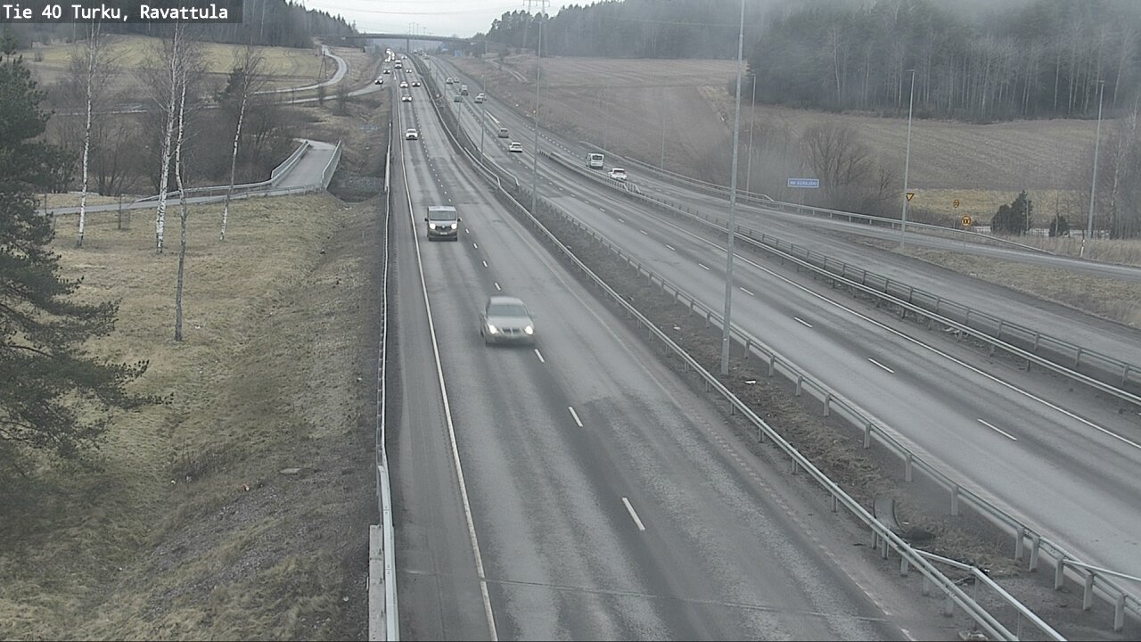 Weather Camera Image Road 40 Kaarina, Ravattula, Kaarina, Varsinais-Suomi