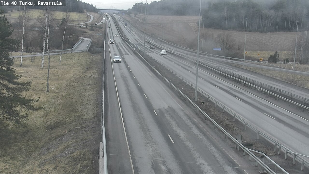 Weather Camera Image Väg 40 S:t Karins, Ravattula, Kaarina, Varsinais-Suomi