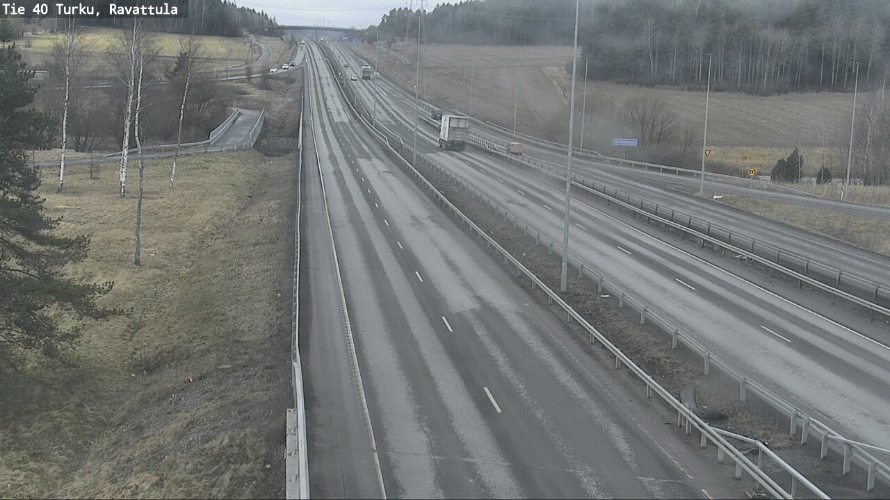 Weather Camera Image Väg 40 S:t Karins, Ravattula, Kaarina, Varsinais-Suomi