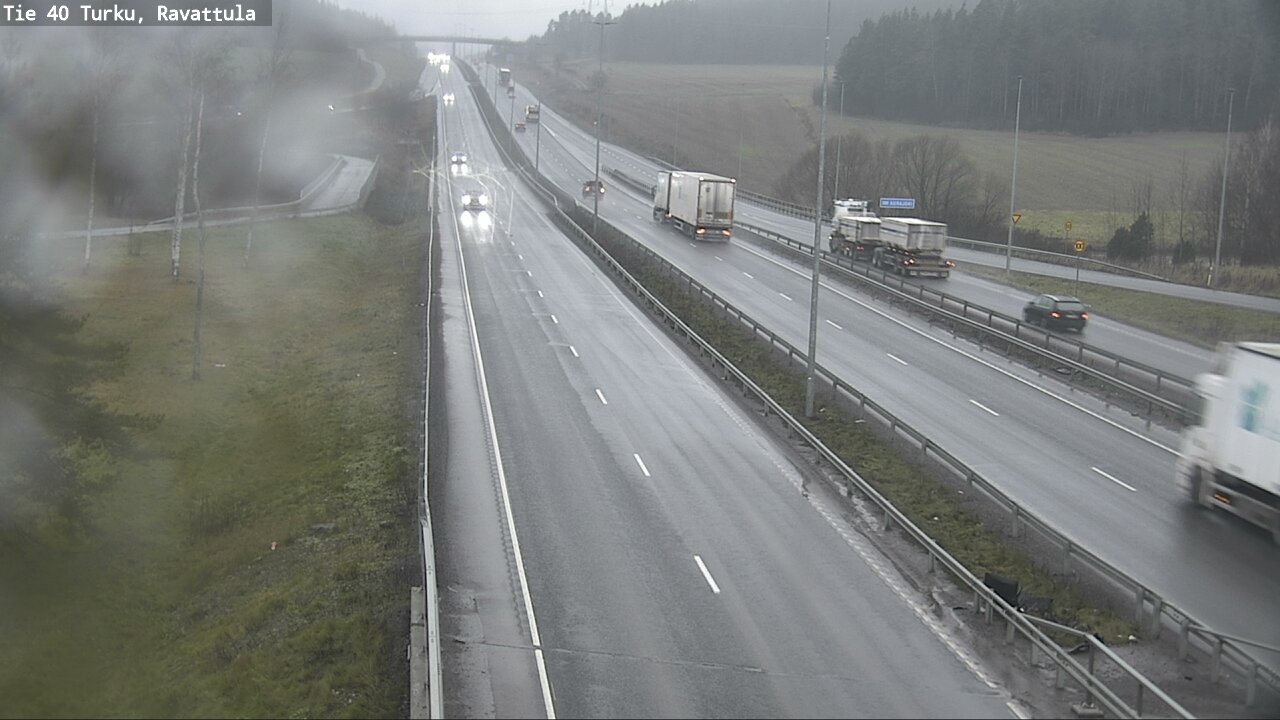 Weather Camera Image Väg 40 S:t Karins, Ravattula, Kaarina, Varsinais-Suomi