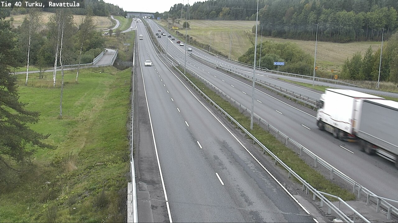 Weather Camera Image Road 40 Kaarina, Ravattula, Kaarina, Varsinais-Suomi