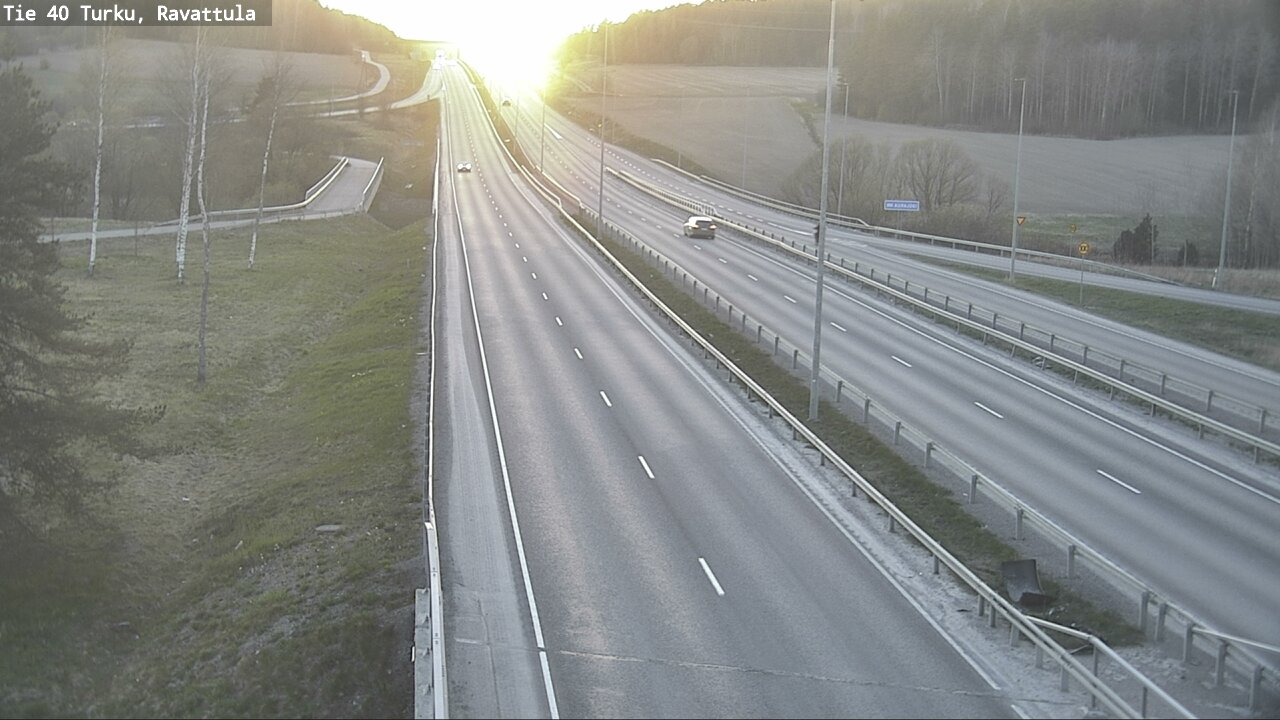 Weather Camera Image Road 40 Kaarina, Ravattula, Kaarina, Varsinais-Suomi