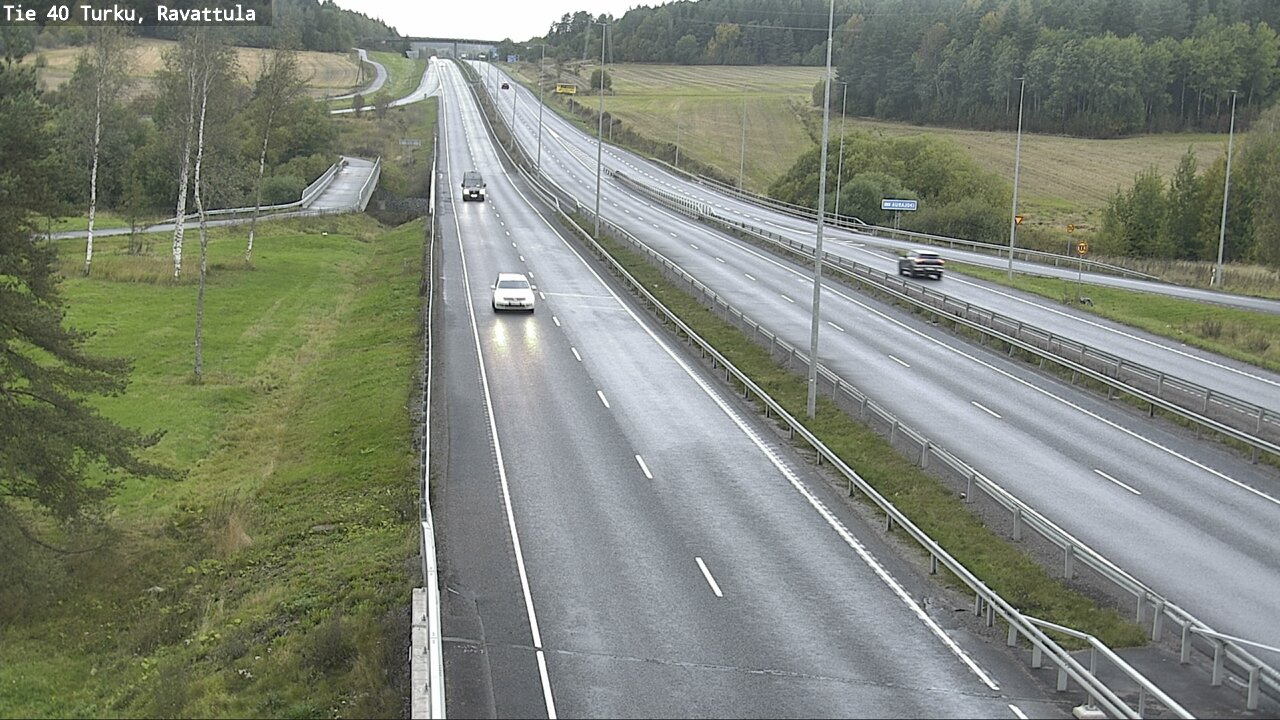 Weather Camera Image Road 40 Kaarina, Ravattula, Kaarina, Varsinais-Suomi