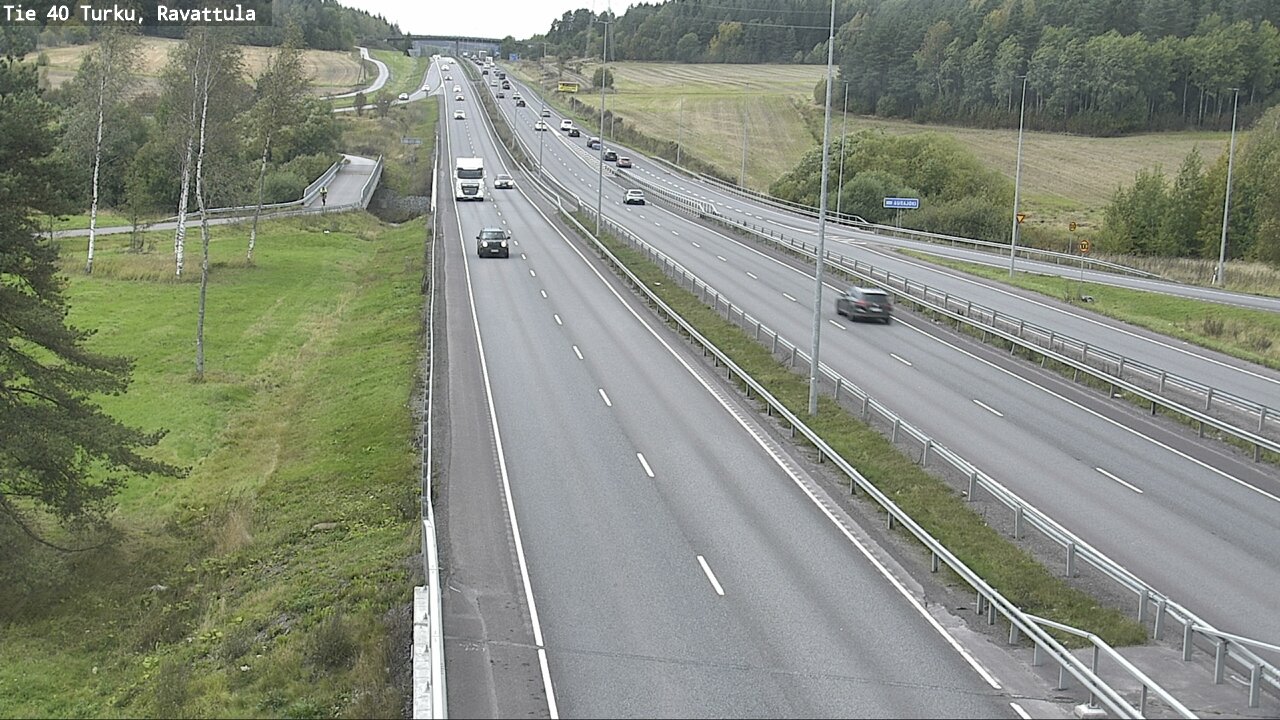 Weather Camera Image Road 40 Kaarina, Ravattula, Kaarina, Varsinais-Suomi
