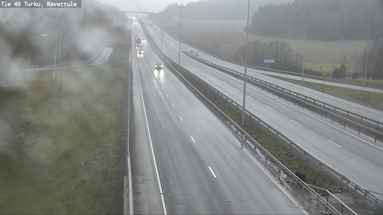 Weather Camera Image Väg 40 S:t Karins, Ravattula, Kaarina, Varsinais-Suomi
