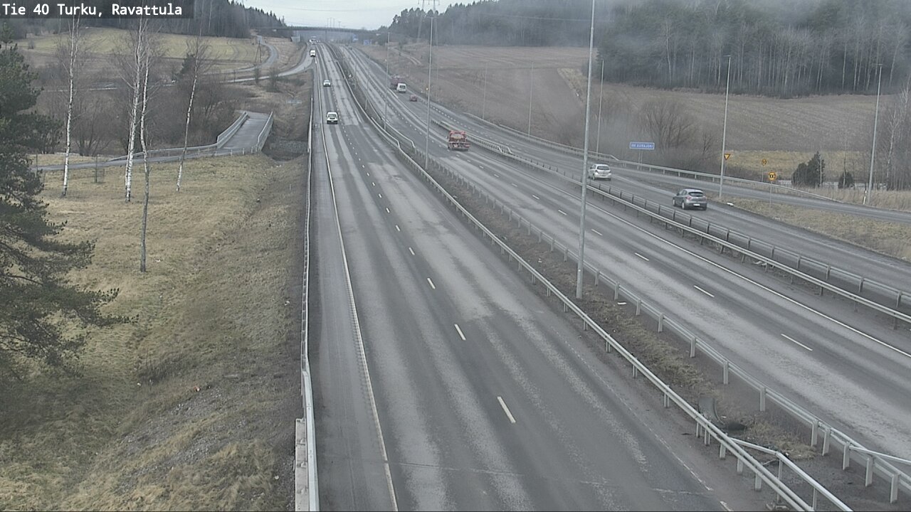 Weather Camera Image Väg 40 S:t Karins, Ravattula, Kaarina, Varsinais-Suomi