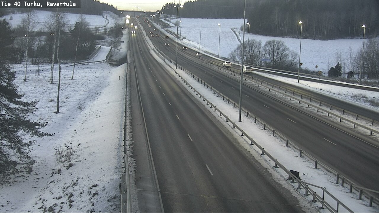 Weather Camera Image Road 40 Kaarina, Ravattula, Kaarina, Varsinais-Suomi