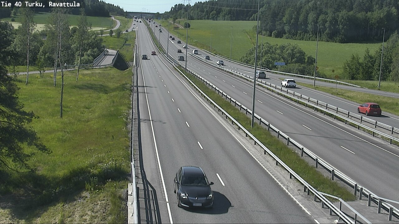 Weather Camera Image Väg 40 S:t Karins, Ravattula, Kaarina, Varsinais-Suomi