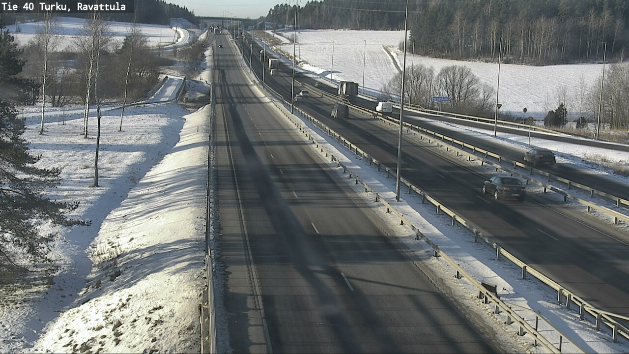 Weather Camera Image Road 40 Kaarina, Ravattula, Kaarina, Varsinais-Suomi