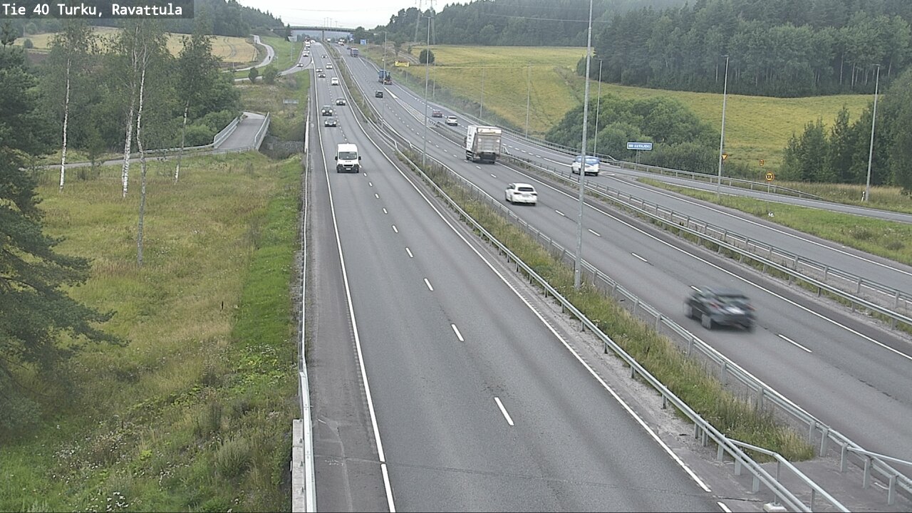Weather Camera Image Road 40 Kaarina, Ravattula, Kaarina, Varsinais-Suomi
