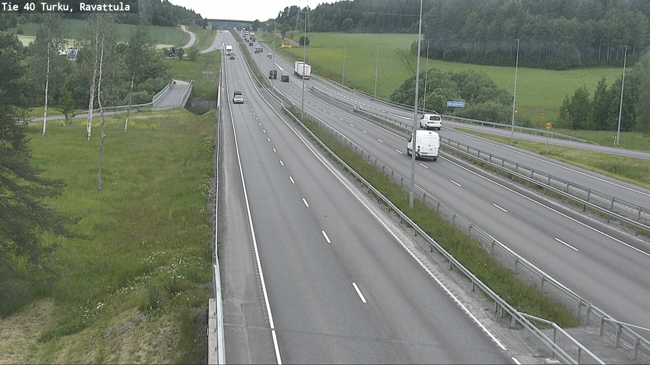 Weather Camera Image Road 40 Kaarina, Ravattula, Kaarina, Varsinais-Suomi