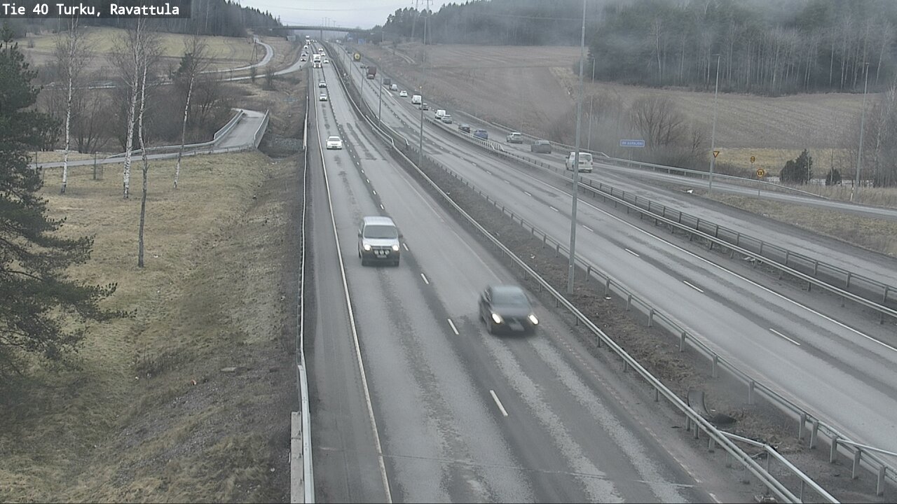 Weather Camera Image Väg 40 S:t Karins, Ravattula, Kaarina, Varsinais-Suomi