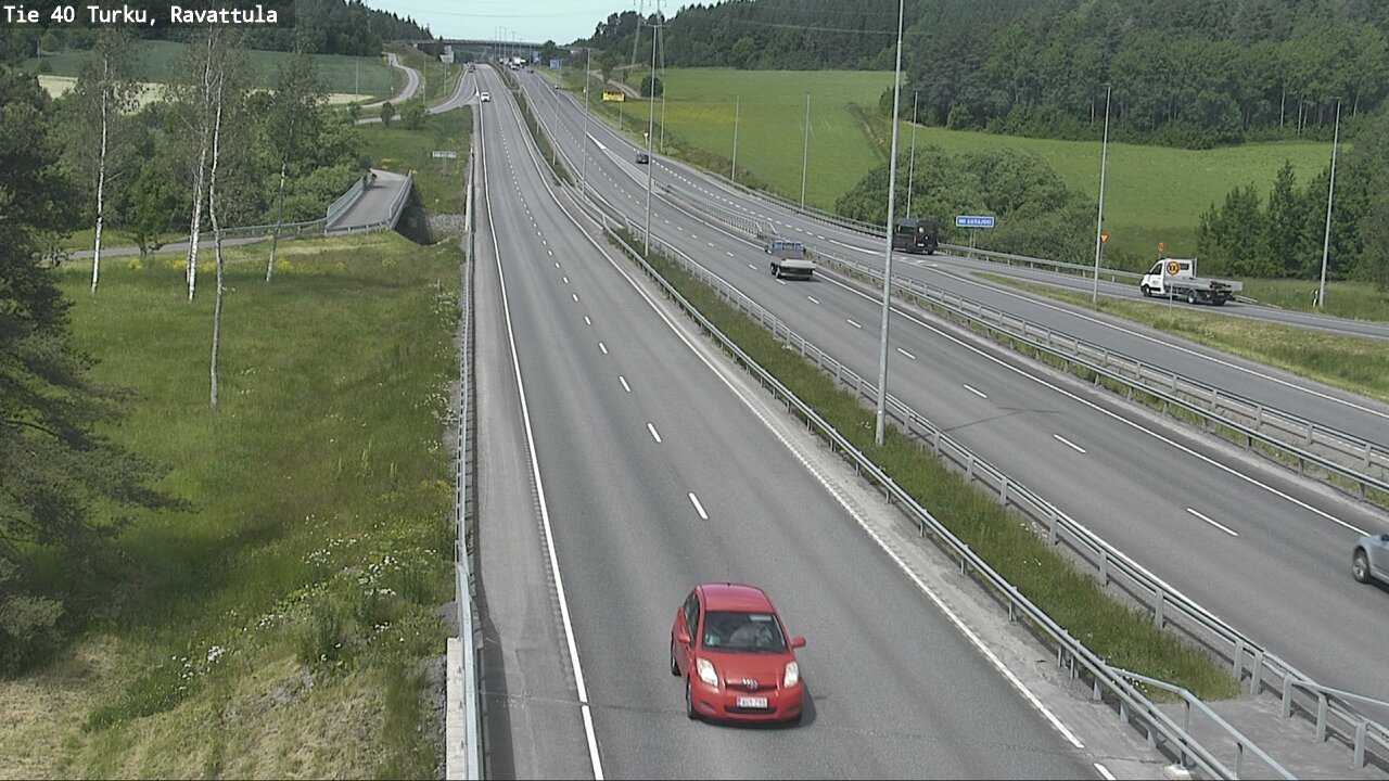 Weather Camera Image Road 40 Kaarina, Ravattula, Kaarina, Varsinais-Suomi