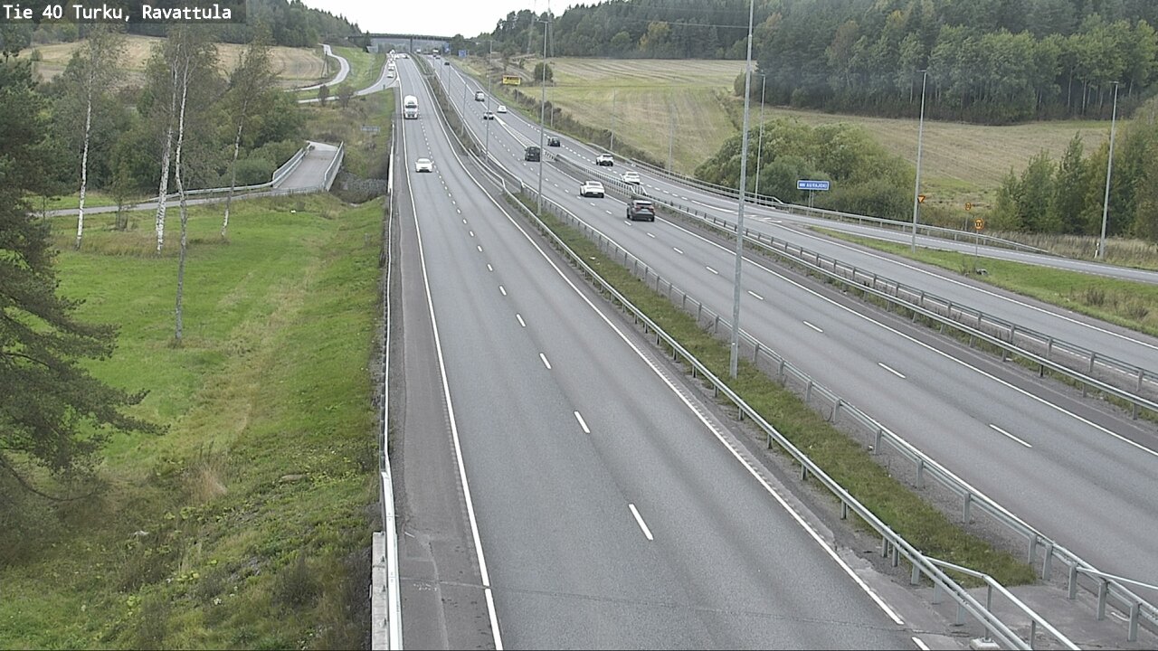 Weather Camera Image Road 40 Kaarina, Ravattula, Kaarina, Varsinais-Suomi