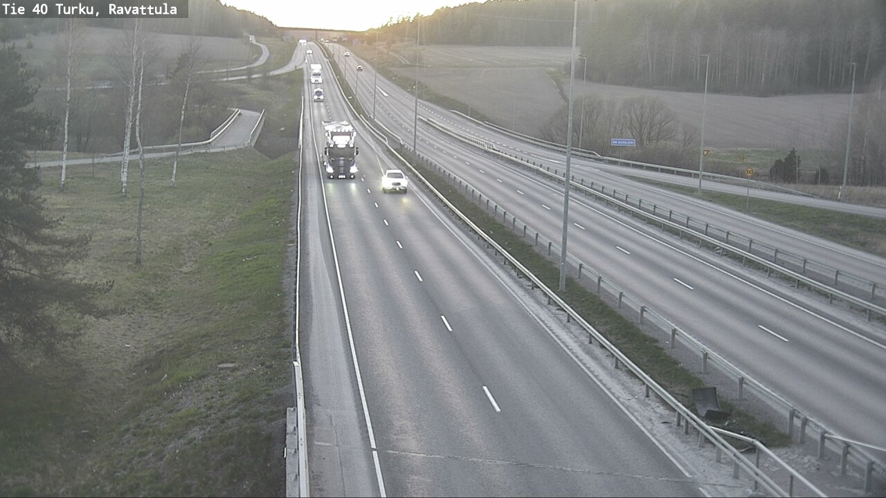 Weather Camera Image Road 40 Kaarina, Ravattula, Kaarina, Varsinais-Suomi