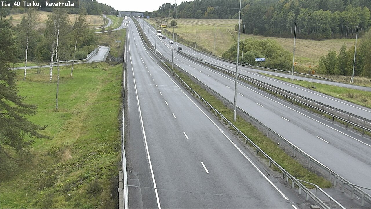 Weather Camera Image Road 40 Kaarina, Ravattula, Kaarina, Varsinais-Suomi