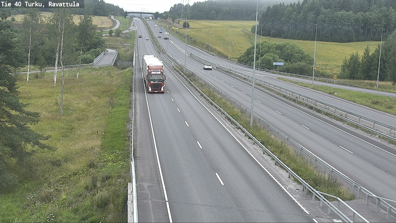 Weather Camera Image Road 40 Kaarina, Ravattula, Kaarina, Varsinais-Suomi
