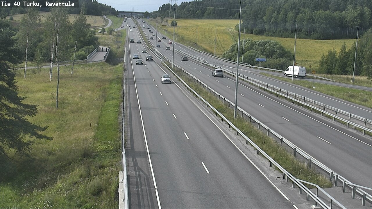 Weather Camera Image Road 40 Kaarina, Ravattula, Kaarina, Varsinais-Suomi