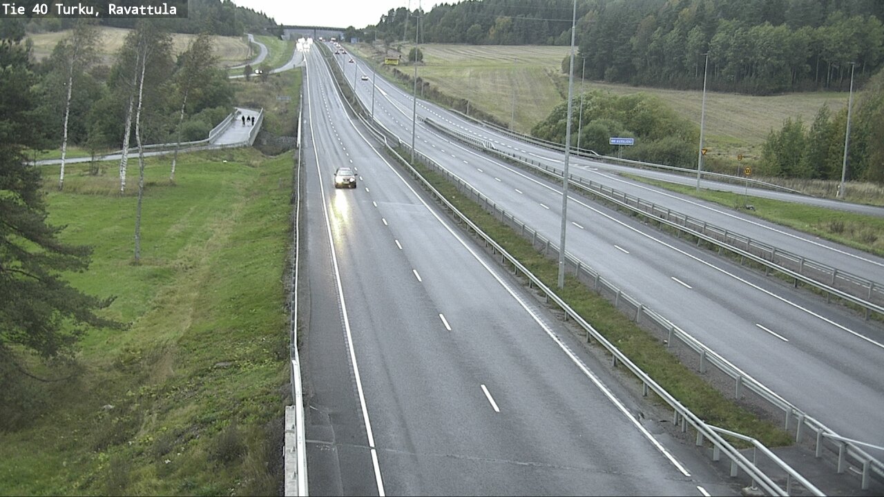 Weather Camera Image Road 40 Kaarina, Ravattula, Kaarina, Varsinais-Suomi