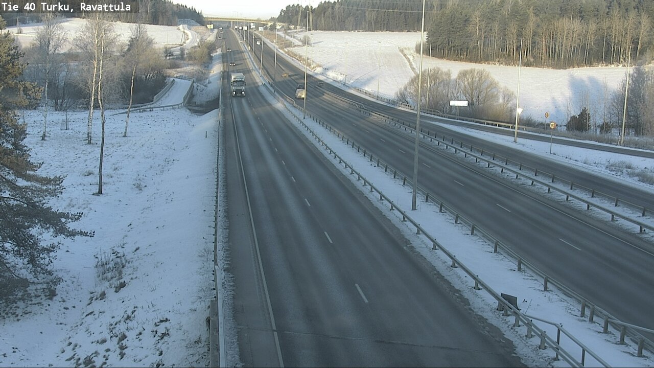 Weather Camera Image Road 40 Kaarina, Ravattula, Kaarina, Varsinais-Suomi