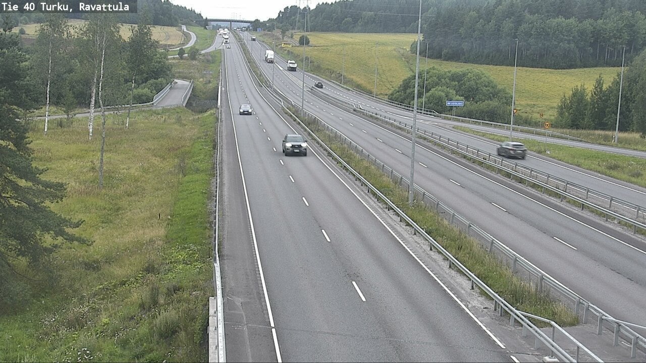 Weather Camera Image Road 40 Kaarina, Ravattula, Kaarina, Varsinais-Suomi