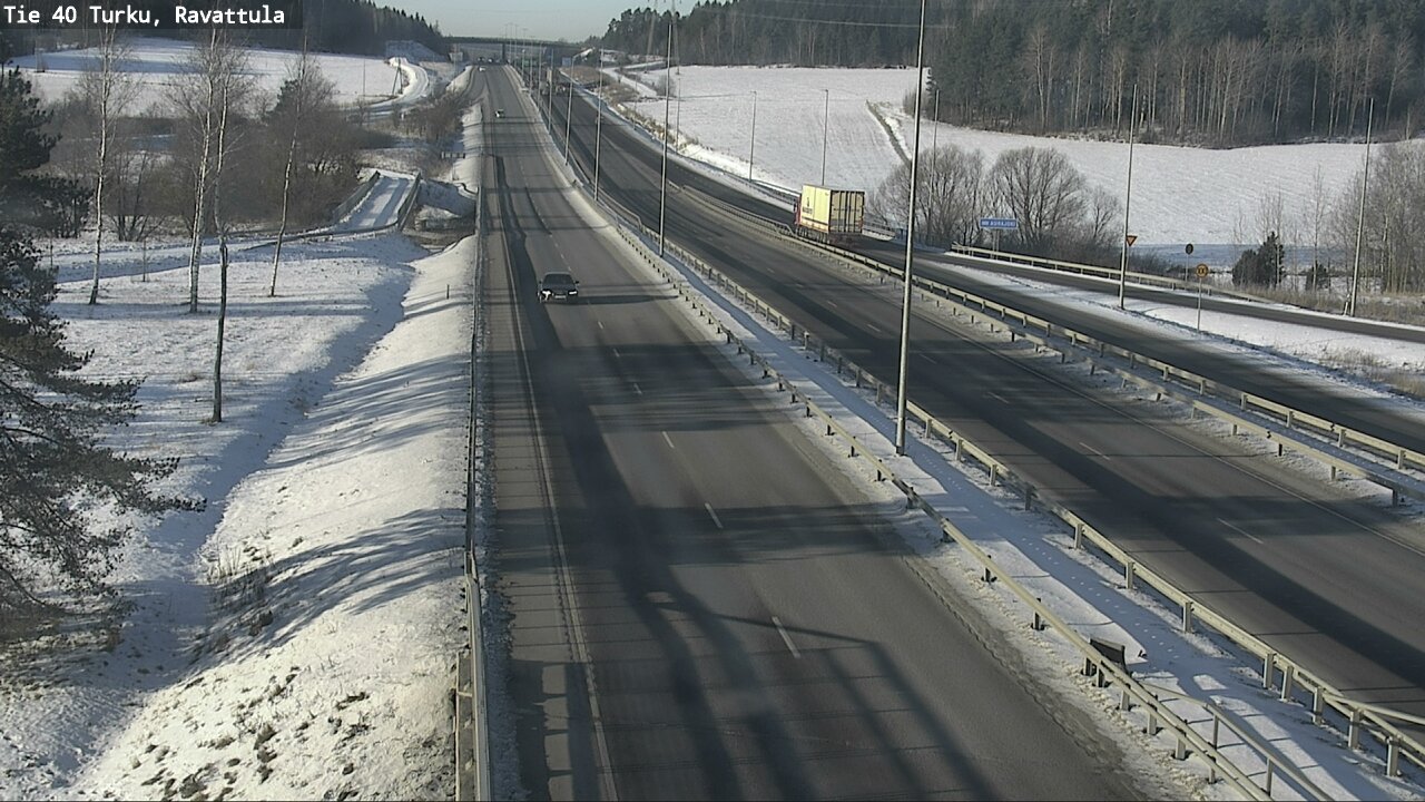 Weather Camera Image Road 40 Kaarina, Ravattula, Kaarina, Varsinais-Suomi