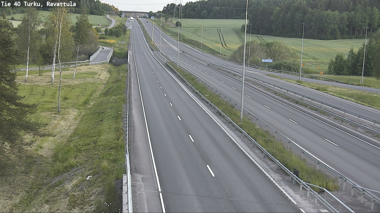 Weather Camera Image Road 40 Kaarina, Ravattula, Kaarina, Varsinais-Suomi